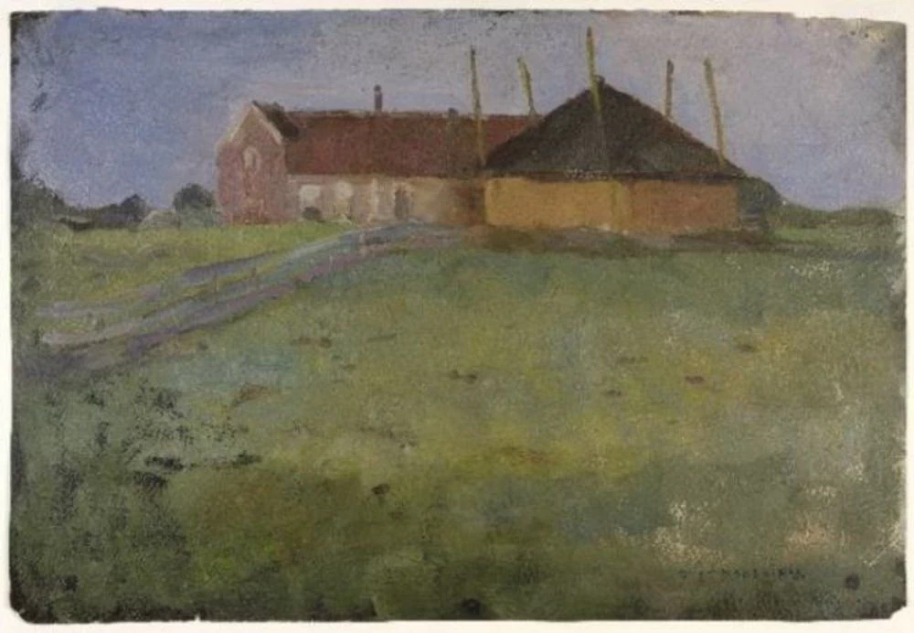 Fabbricato agricolo con pagliaio - Gemeentemuseum Den Haag